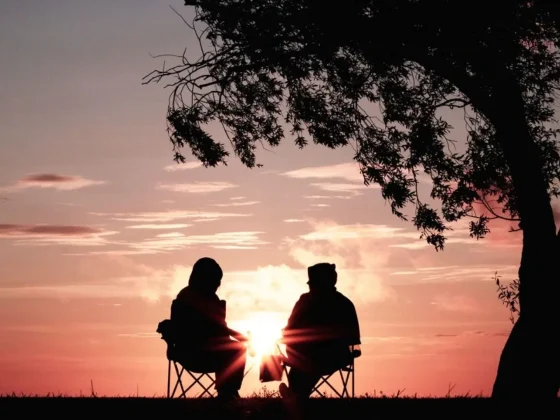 a quiet moment that captures the beauty of the human lifespan