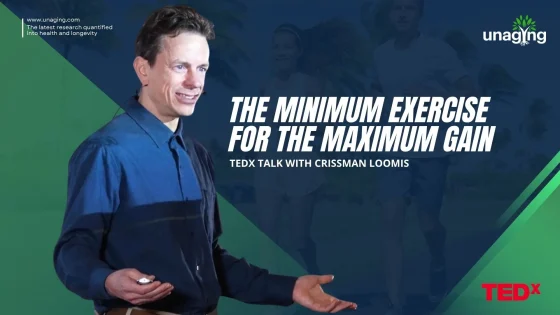 the minimum exercise for the maximum gain tedx talk