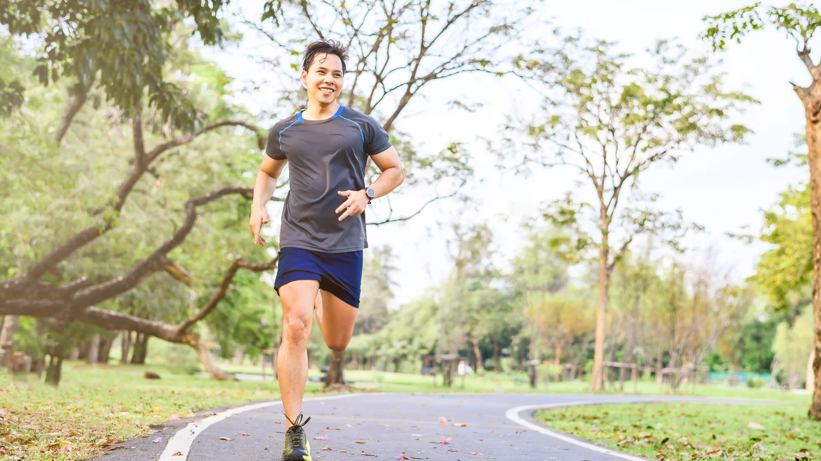 Runner building sustainable exercise routines for longevity