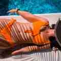 A sunbather