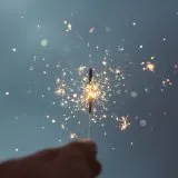 A sparkler